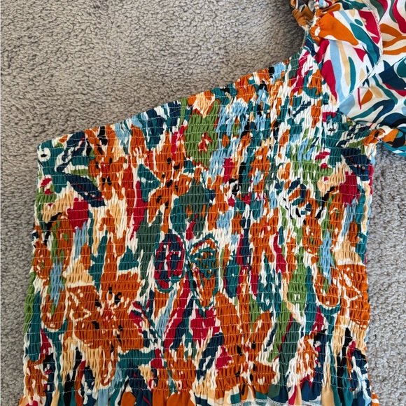 Multicolor Abstract Print Top - Picture 2 of 5